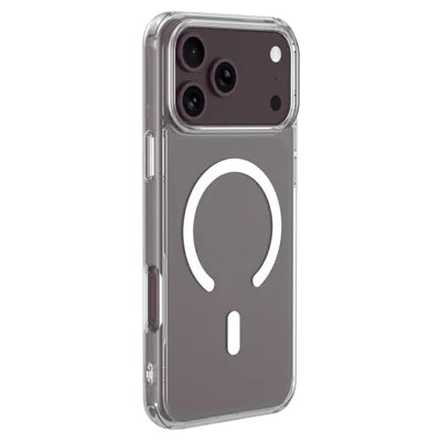 LEREACH TOC Series for iPhone 18 Pro Max / 17 Pro Max Magnetic Case TPU + Acrylic Phone Cover - Transparent