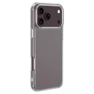 LEREACH TOC Series for iPhone 18 Pro Max / iPhone 17 Pro Max Case TPU + Acrylic Phone Cover - Transparent
