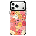 For iPhone 18 Pro Max / 17 Pro Max Magnetic Case Five Elements Series UV Printed Slim Dual-Layer PC + Silicone Phone Cover - H00049