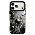 For iPhone 18 Pro Max / 17 Pro Max Magnetic Case UV Printed Artwork PC + Silicone Shockproof Phone Cover - ZX0124
