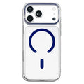 For iPhone 17 Pro Max  /  18 Pro Max Magnetic Case Ultra Thin Clear PC Phone Back Cover - Sapphire