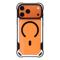 For iPhone 18 Pro Max / 17 Pro Max Magnetic Case Four Corner TPU + Acrylic Shockproof Phone Cover - Black