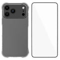  WANLONFENG for iPhone 18 Pro Max WL Series Case 2.0mm TPU Phone Cover with Tempered Glass Film - Transparent