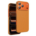 KEEPHONE ANKORA ARAMID Series for iPhone 18 Pro Max / 17 Pro Max Magnetic Case 1500D Aramid Fiber Ultra-Slim Phone Cover - Coral Orange