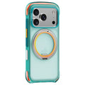 TORRAS O3 Air Core Series for iPhone 18 Pro Max / 17 Pro Max Case Magnetic Kickstand TPU + PC Airbag Drop Protection Phone Cover - Green
