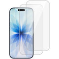 2Pcs For iPhone 18 Pro Max  /  17 Pro Max HD Clear Screen Protector Anti-Explosion 2.5D Arc Edge Tempered Glass Screen Film