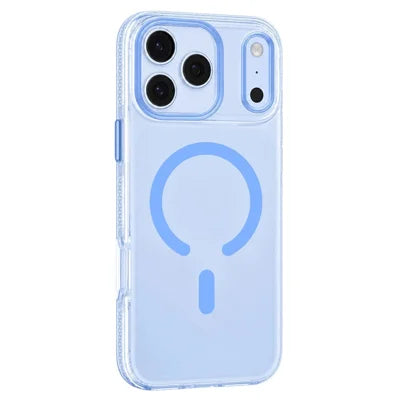 MUTURAL for iPhone 18 Pro Max / 17 Pro Max Case Compatible with MagSafe PC + TPU Gradient Phone Cover - Baby Blue