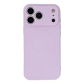 For iPhone 18 Pro Max / 17 Pro Max Magnetic Case Shockproof TPU Phone Cover -  Purple