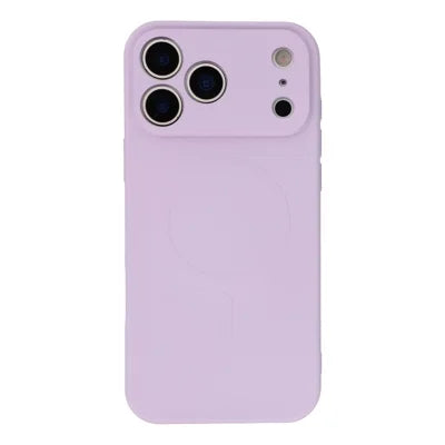 For iPhone 18 Pro Max / 17 Pro Max Magnetic Case Shockproof TPU Phone Cover -  Purple