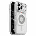 AULUMU for iPhone 18 Pro Max / 17 Pro Max Magnetic Case Glow in the Dark Design TPU IMD Phone Cover - White