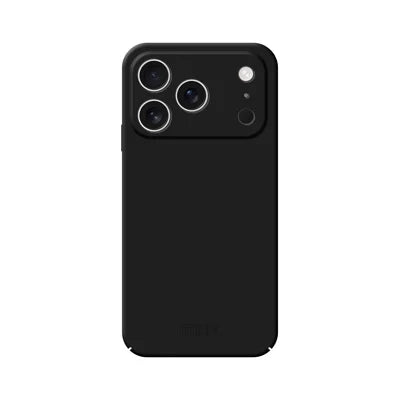  MOFI for iPhone 18 Pro Max JK Qin Series Phone Case Skin-Touch Matte Anti-fingerprint Back Cover - Black