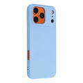 X-LEVEL for iPhone 18 Pro Max / 17 Pro Max Case Soft TPU Anti Scratch Fiber Lining Phone Cover - Baby Blue