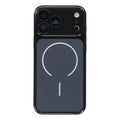 For iPhone 18 Pro Max / 17 Pro Max Case 1.5mm PC Shockproof Phone Cover Built-in Camera Lens Protector - Black