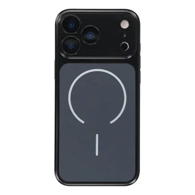 For iPhone 18 Pro Max / 17 Pro Max Case 1.5mm PC Shockproof Phone Cover Built-in Camera Lens Protector - Black