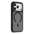 X-LEVEL for iPhone 18 Pro Max / 17 Pro Max Magnetic Case PC + TPU Matte Anti Drop Cell Phone Cover - Black
