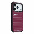 YOUNGKIT for iPhone 18 Pro Max / 17 Pro Max Magnetic Case Suitcase Texture IMD TPU Phone Cover - Cherry Red