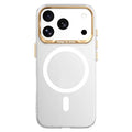 ABEEL for iPhone 18 Pro Max  /  17 Pro Max Magnetic Case Semi-Transparent Matte 1.0mm Ultra-Thin PC Phone Cover - White