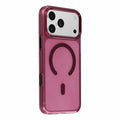 JAUCASE for iPhone 18 Pro Max / 17 Pro Max Magnetic Case Hard PC Shockproof Phone Cover with AI Camera Control - Transparent Purple