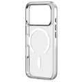 ZGA for iPhone 18 Pro Max Magnetic Case Crystal Clear PC TPU Anti-Scratch Phone Cover - Transparent
