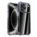IPAKY For iPhone 18 Pro Max  /  17 Pro Max Case Four Corner Shockproof Clear Phone Back Cover - Transparent