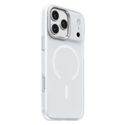 KEEPHONE MAGO PRO Series for iPhone 18 Pro Max Magnetic Phone Case TPU + PC Shockproof Protective Cover - White