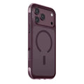 KEEPHONE MONICA AIRBAG Series for iPhone 18 Pro Max  /  17 Pro Max Magnetic Case Anti Drop Soft TPU + PC Phone Back Cover - Burgundy