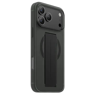 KEEPHONE MAGGRIP PRO Series for iPhone 18 Pro Max  /  17 Pro Max Magnetic Case Anti-Yellowing Matte PC + TPU Phone Cover with Flexible Silicone Band - Black