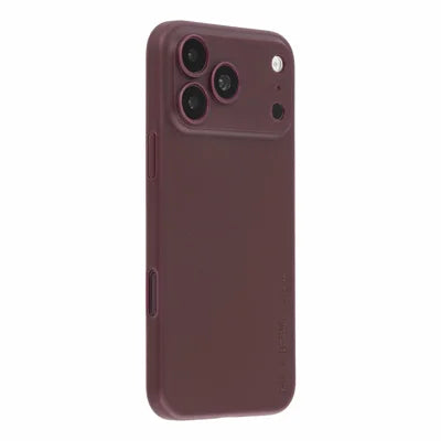X-LEVEL for iPhone 18 Pro Max / 17 Pro Max Case Hard PP Matte Phone Cover 0.18mm Ultra-Thin - Cherry Red