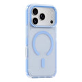 ROCK for iPhone 18 Pro Max / 17 Pro Max Magnetic Case Shockproof TPU + PC Matte Phone Cover with AI Button - Blue