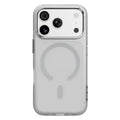 ROCK For iPhone 18 Pro Max / 17 Pro Max Case Compatible with MagSafe Metal Lens Frame TPU + PC Matte Phone Cover - Titanium Grey