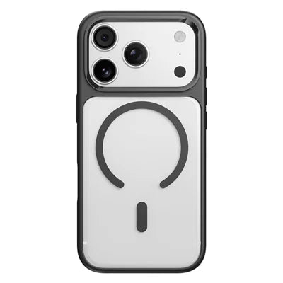 ROCK for iPhone 18 Pro Max / 17 Pro Max Magnetic Case Crystal Clear PC + TPU Phone Cover - Black