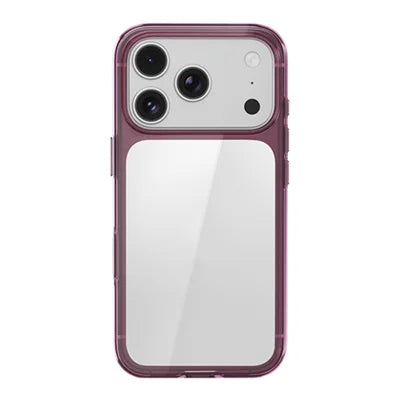 ROCK for iPhone 18 Pro Max / 17 Pro Max Case TPU+PC Clear Phone Back Cover - Red