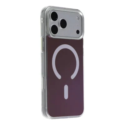 X-LEVEL For iPhone 18 Pro Max / 17 Pro Max Magnetic Case Compatible with MagSafe PC + Glass Phone Cover - Cherry Red