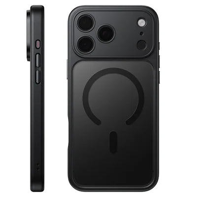 HOCO for iPhone 18 Pro Max Magnetic Case TPU + PC Skin-Friendly Coating Anti-Scratch Phone Cover - Black