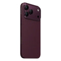 KEEPHONE SWEDEN ARAMID Series Magnetic Case for iPhone 18 Pro Max / 17 Pro Max , 600D Aramid Fiber Weave Phone Cover with Camera Control Button - Burgundy Red