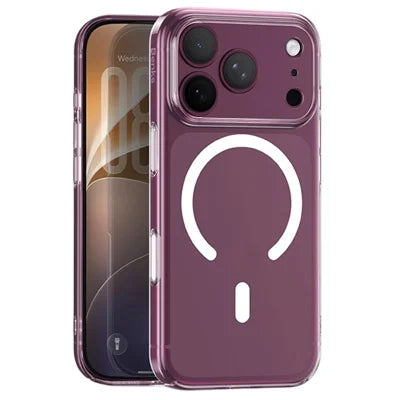 BENKS for iPhone 18 Pro Max / 17 Pro Max Magnetic Case Ultra Thin Clear PC Phone Cover - Transparent