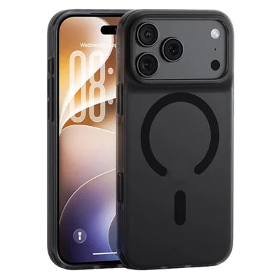 BENKS for iPhone 18 Pro Max / 17 Pro Max Magnetic Case Anti Fingerprint PC + TPU + PET Phone Cover - Black