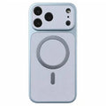 For iPhone 18 Pro Max / 17 Pro Max Case Compatible with MagSafe Heat Dissipation Anti Drop TPU+PC Phone Cover - Baby Blue