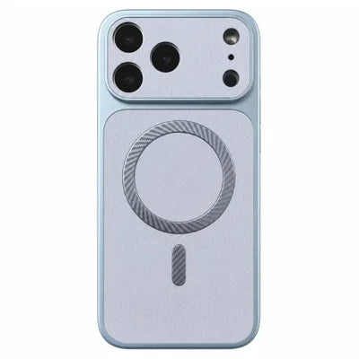 For iPhone 18 Pro Max / 17 Pro Max Case Compatible with MagSafe Heat Dissipation Anti Drop TPU+PC Phone Cover - Baby Blue