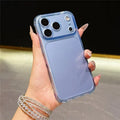 For iPhone 18 Pro Max / 17 Pro Max Case Reinforced Corners Precise Cutout Clear TPU Phone Cover - Transparent Blue