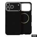 PAIKA for iPhone 18 Pro Max / 17 Pro Max Magnetic Case 400D Aramid Fiber Fine Texture Ultra Thin Hard PC Phone Cover - Black
