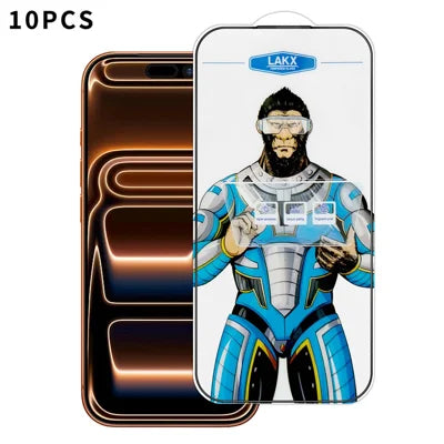 10Pcs for iPhone 18 Pro Max / 17 Pro Max High Definition Tempered Glass Anti-fingerprint Anti-static Electroplating Full Screen Protector - Transparent