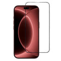 For iPhone 18 Pro Max / 17 Pro Max Screen Protector Silk Printing Full Glue Full Coverage Tempered Glass Screen Film - Black Edge