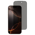  For iPhone 18 Pro Max Anti-Peep Screen Protector Tempered Glass Film - Black