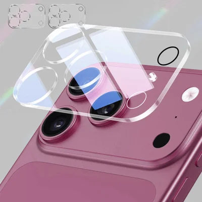  HAT PRINCE for iPhone 18 Pro Max 2Pcs Camera Lens Protector ENKAY Hat-Prince Integrated Tempered Glass Lens Film - Transparent