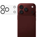 For iPhone 18 Pro Max Camera Lens Protector Built-In Black Circles Tempered Glass Lens Film - Transparent