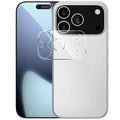For iPhone 18 Pro Max Camera Lens Protector Full Covering High Transparency Anti-explosion AGC Glass Rear Lens Film  - Transparent