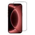 For iPhone 18 Pro Max / 17 Pro Max Screen Protector Full Coverage Silk Printing Tempered Glass Clear Film