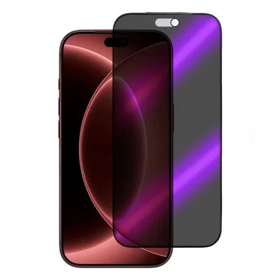 For iPhone 18 Pro Max Screen Protector Anti Purple Light Silk Printing Tempered Glass Matte Anti-Fingerprint Film