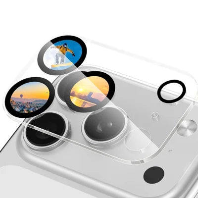 For iPhone 18 Pro Max Camera Lens Protector AR Reflection Tempered Glass + Acryclic Scratch Resistant Lens Film (Not Complete Covering)